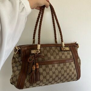 Vintage Gucci GG Monagram Bag